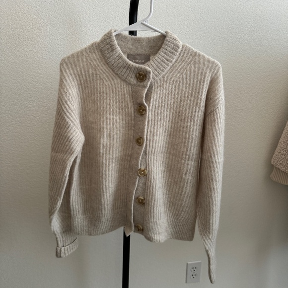 Everlane Alpaca Cardigan Size Small - Picture 1 of 5